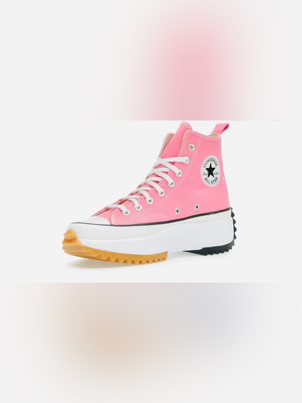 Converse Hot Pink High-Top Platform Run Star Hike Sneakers. Brand NEW! W Size 7